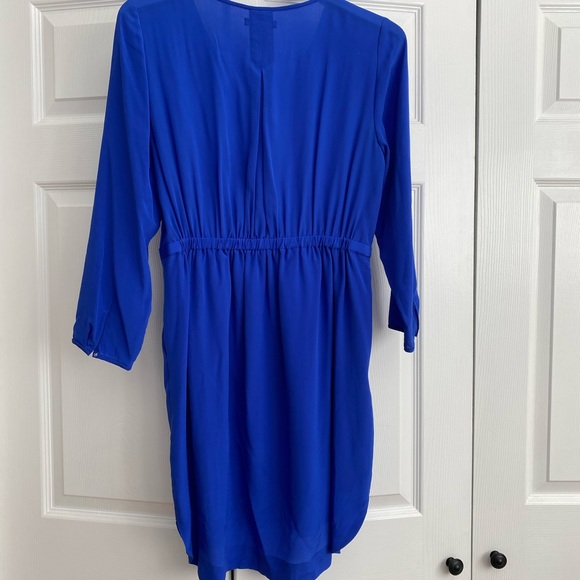 Madewell Blue Long Sleeve Blouse - Picture 2 of 4